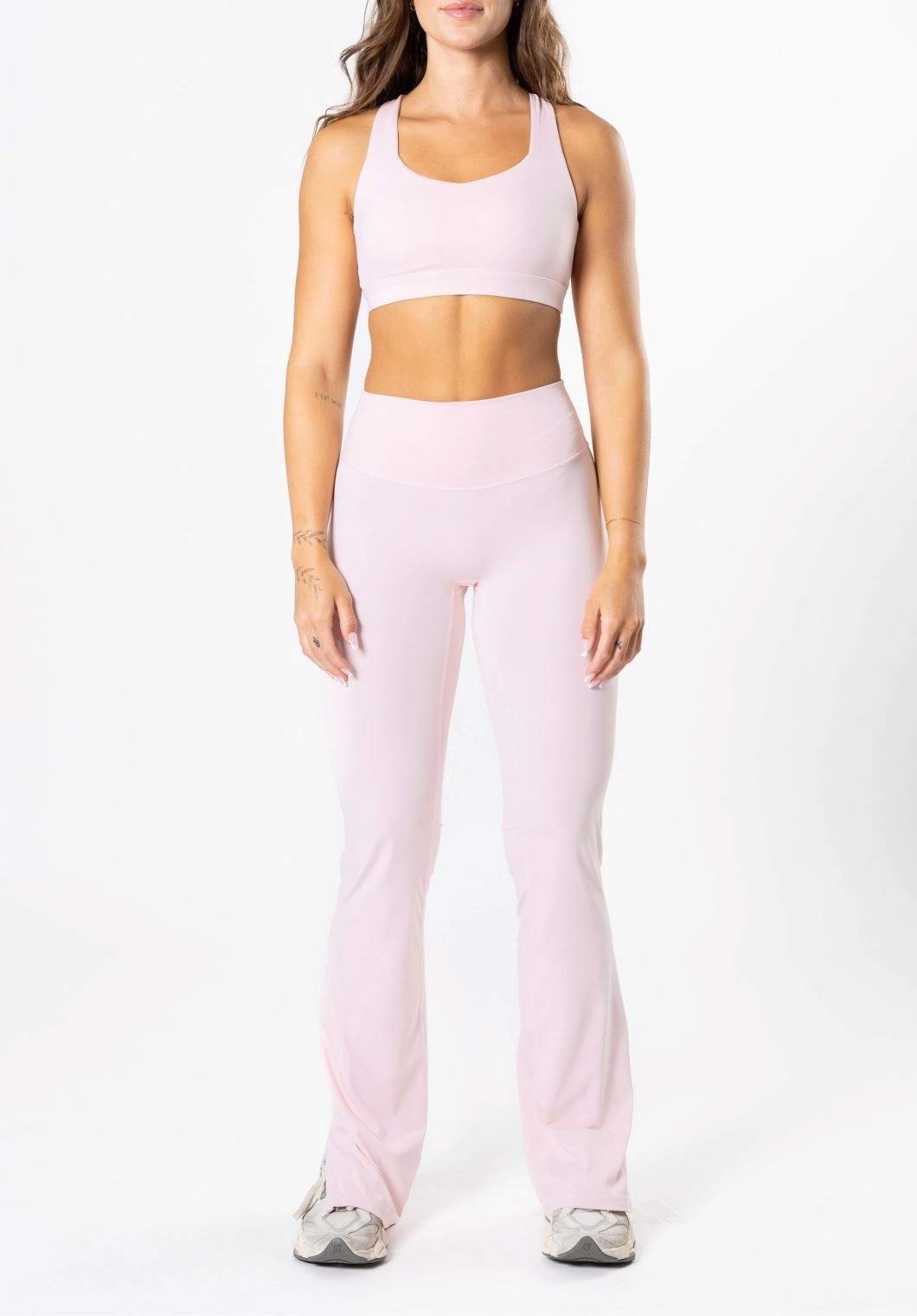 RecStretch Original Sculptseam? Plus Flare Legging 34" Sweet Tea High-Quality Fabric Daily Routine Fitness Lover