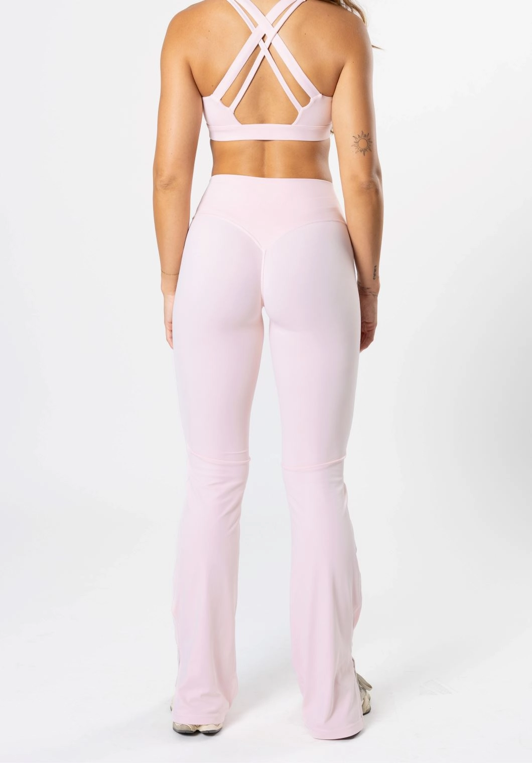 RecStretch Original Sculptseam? Plus Flare Legging 34" Sweet Tea Morning Jog Ultra Light