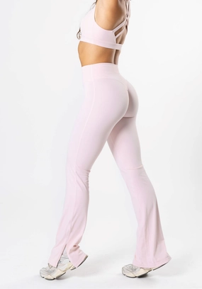 RecStretch Original Sculptseam? Plus Flare Legging 34" Sweet Tea Yoga Class Beginner Level Smooth Compression
