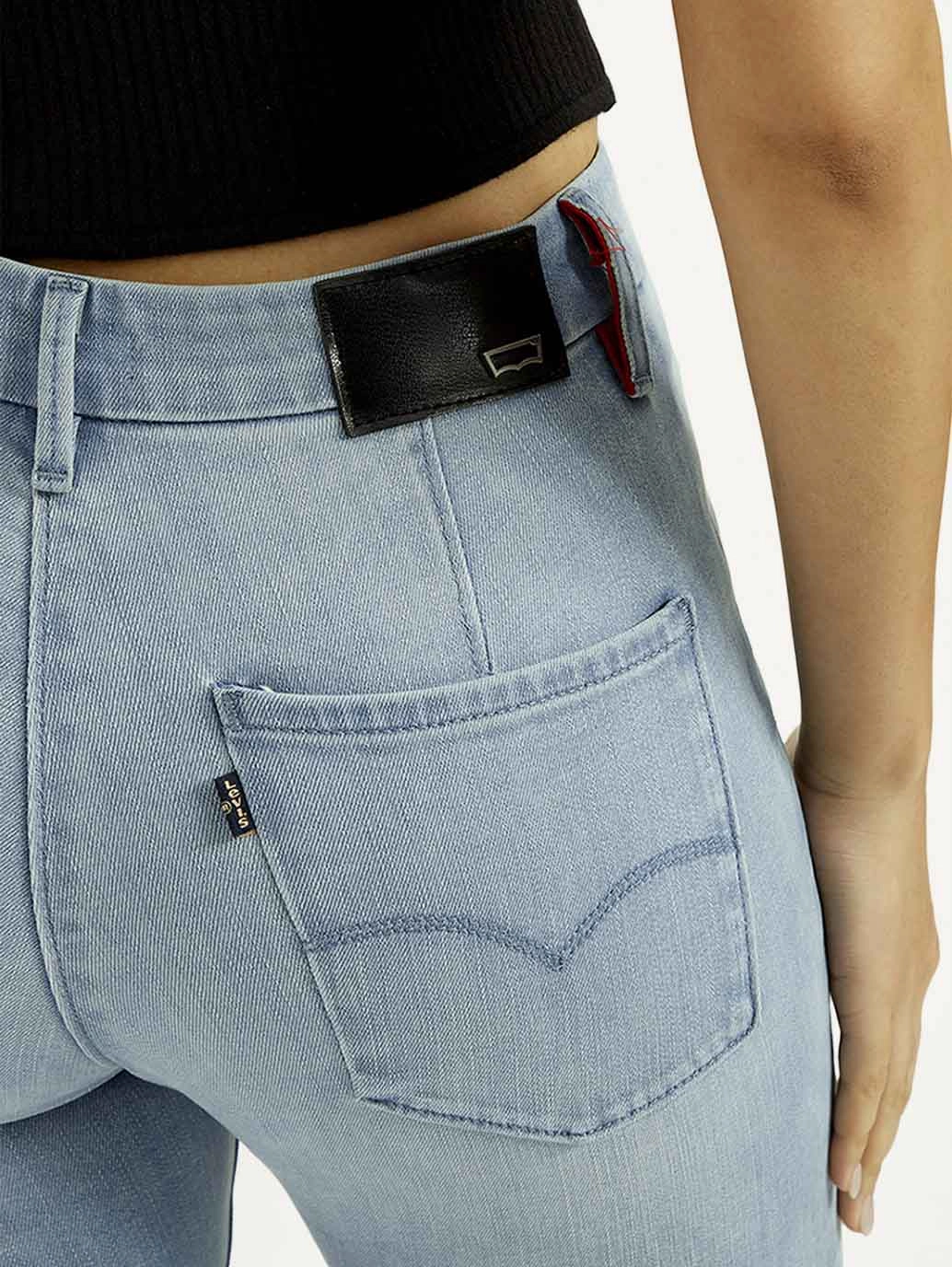 Women's Redloop 726 Light Indigo Flared Fit High Rise Jeans Weekend Getaway Outdoor Adventure Picnic Style Party Look Classic Wear