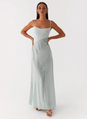 All Fitwear Gabriana Maxi Dress - Sage