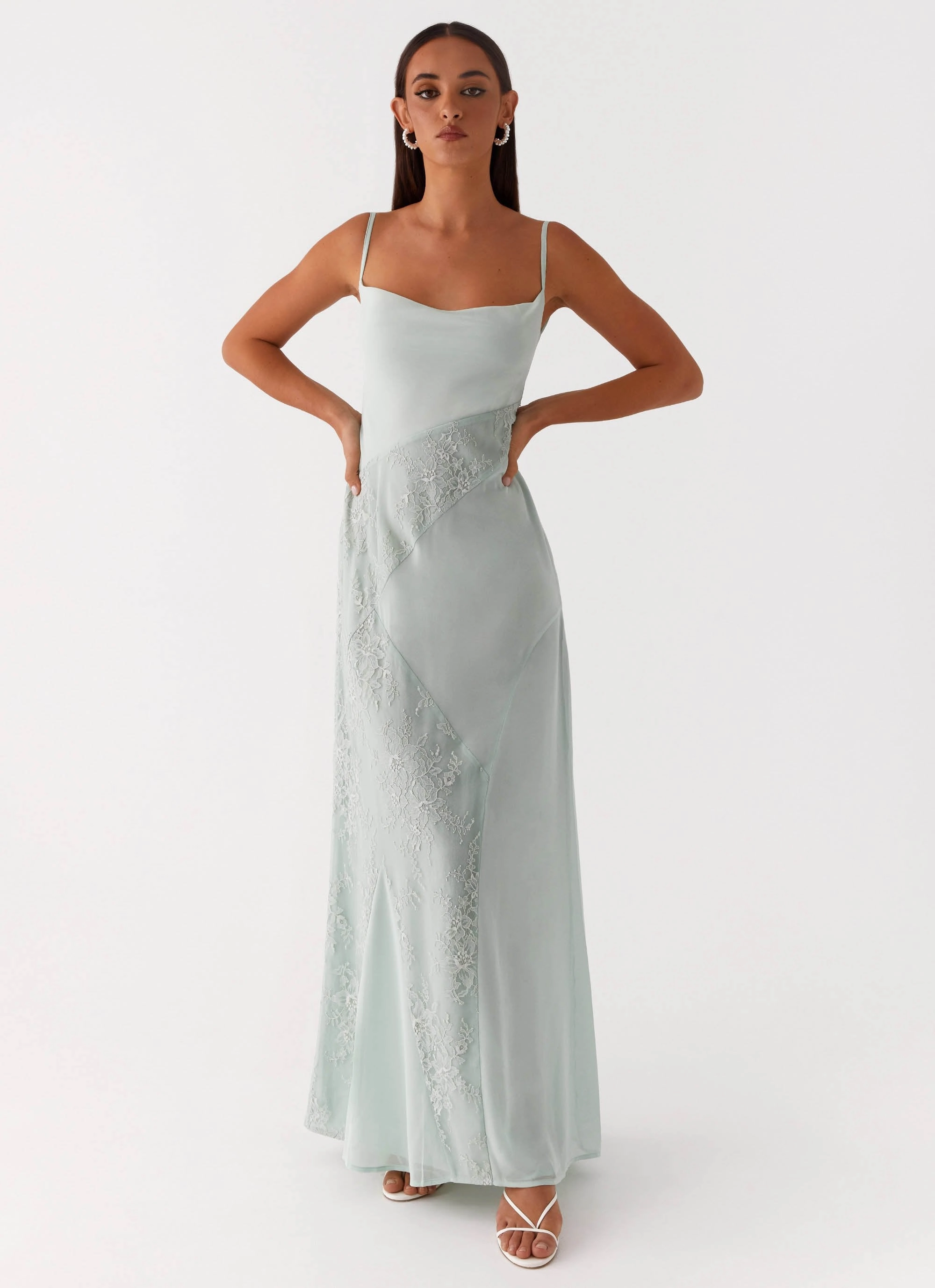 All Fitwear Gabriana Maxi Dress - Sage