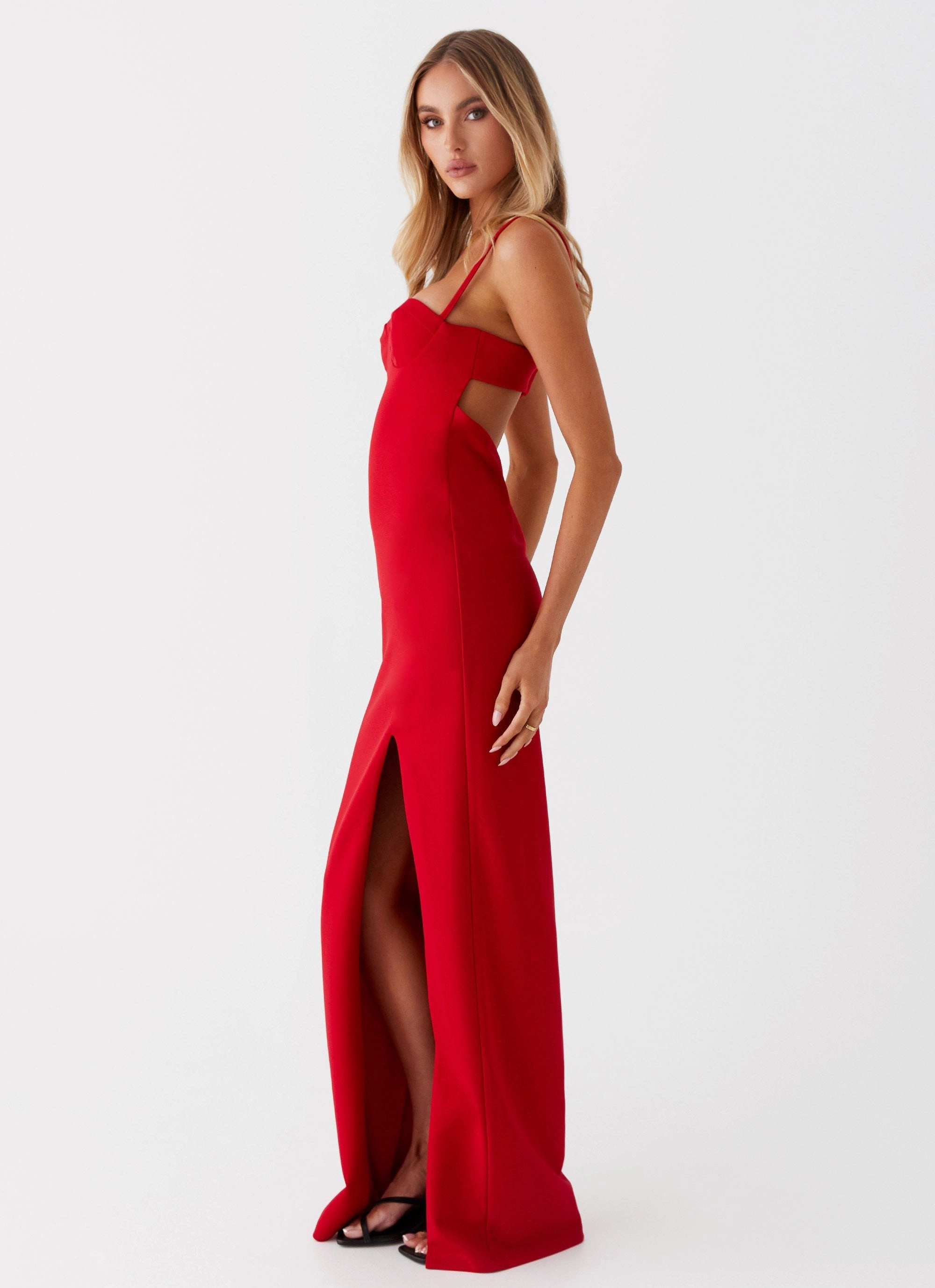 Stefanie Maxi Dress - Red Weekend Feel