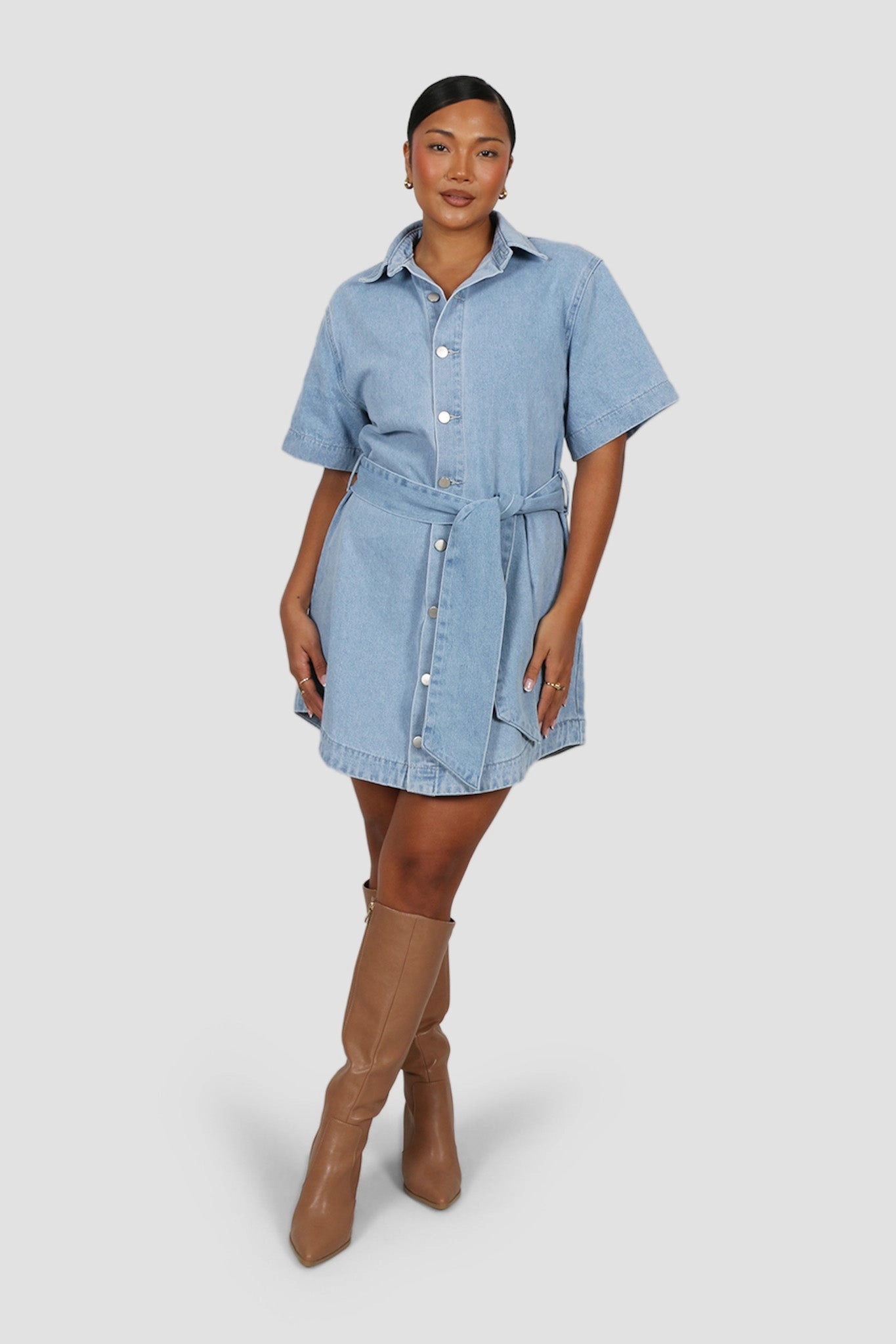 STERLING DENIM DRESS BLUE Non-Iron