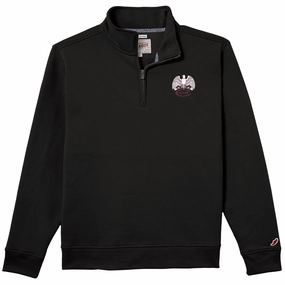 Scoop neck 1991 Eagle Quarter Zip - True Black