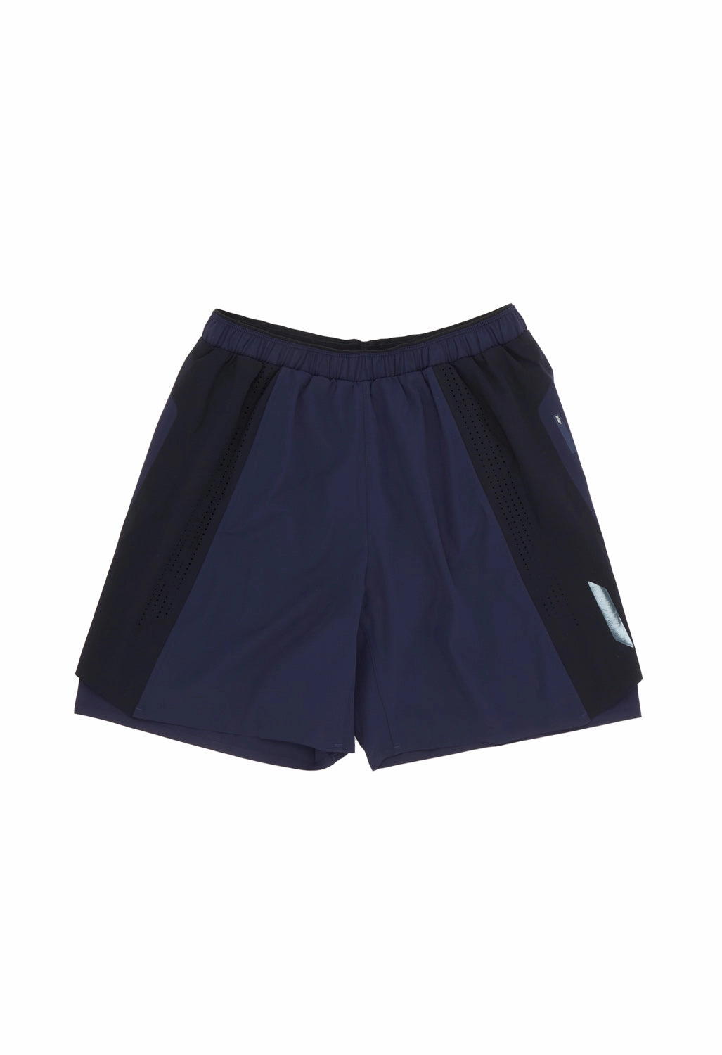 Simple Comfort Four Way Stretch Soar Men's Long Run Shorts - Navy / Dark Navy