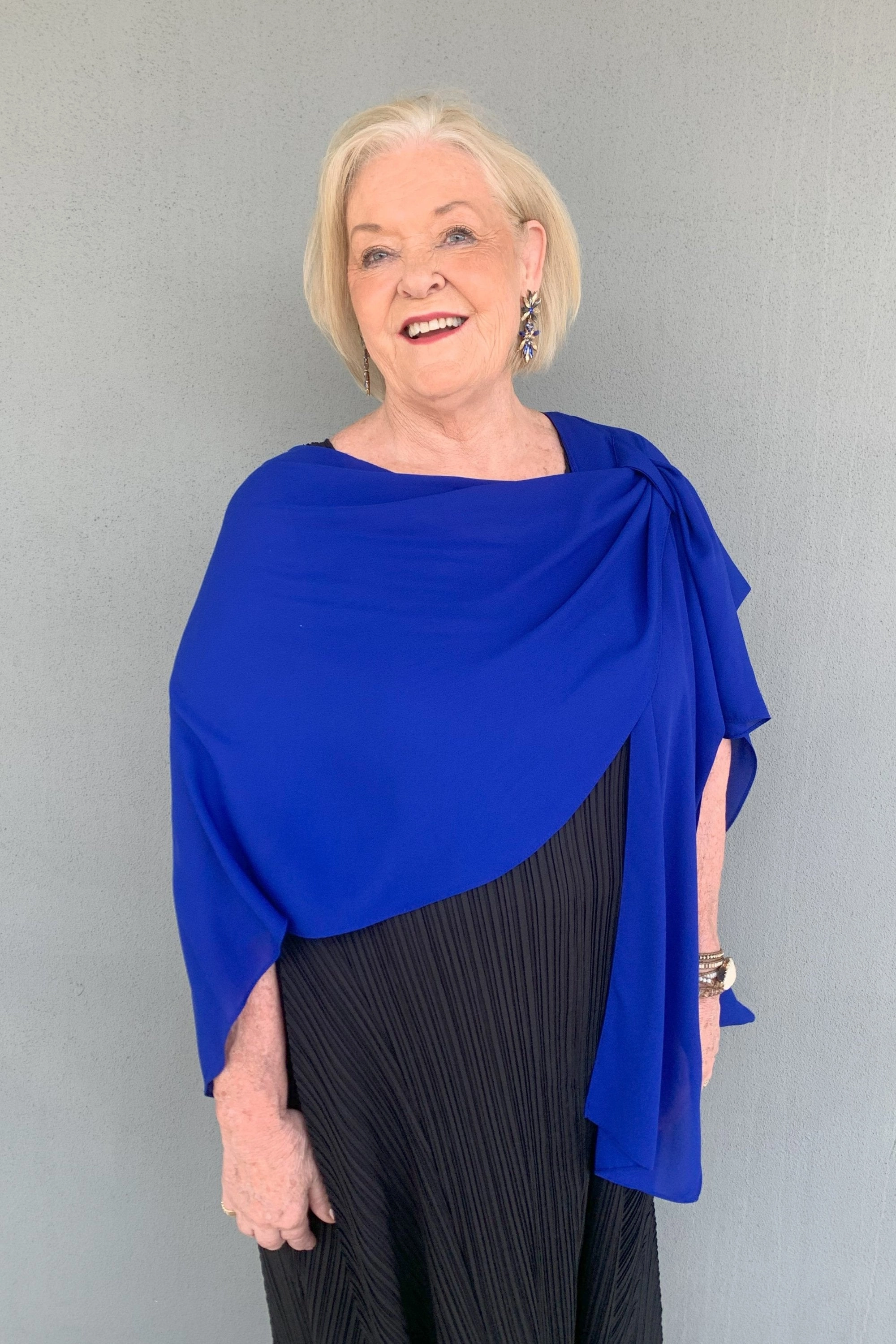 Teflon Coated Joseph Ribkoff - 243796 Chiffon Cover Up