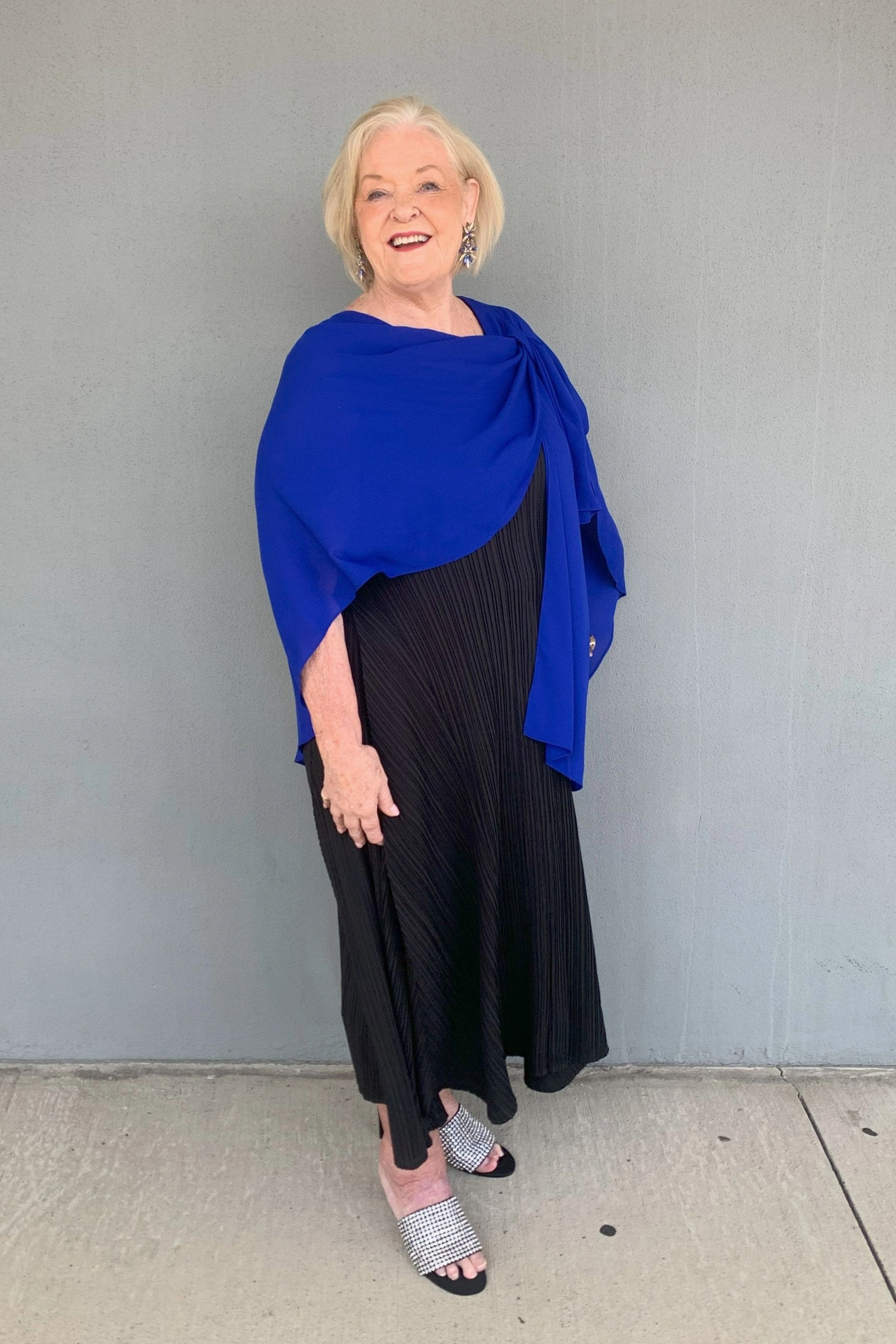 Body Mapped Ventilation Weather Proof Joseph Ribkoff - 243796 Chiffon Cover Up