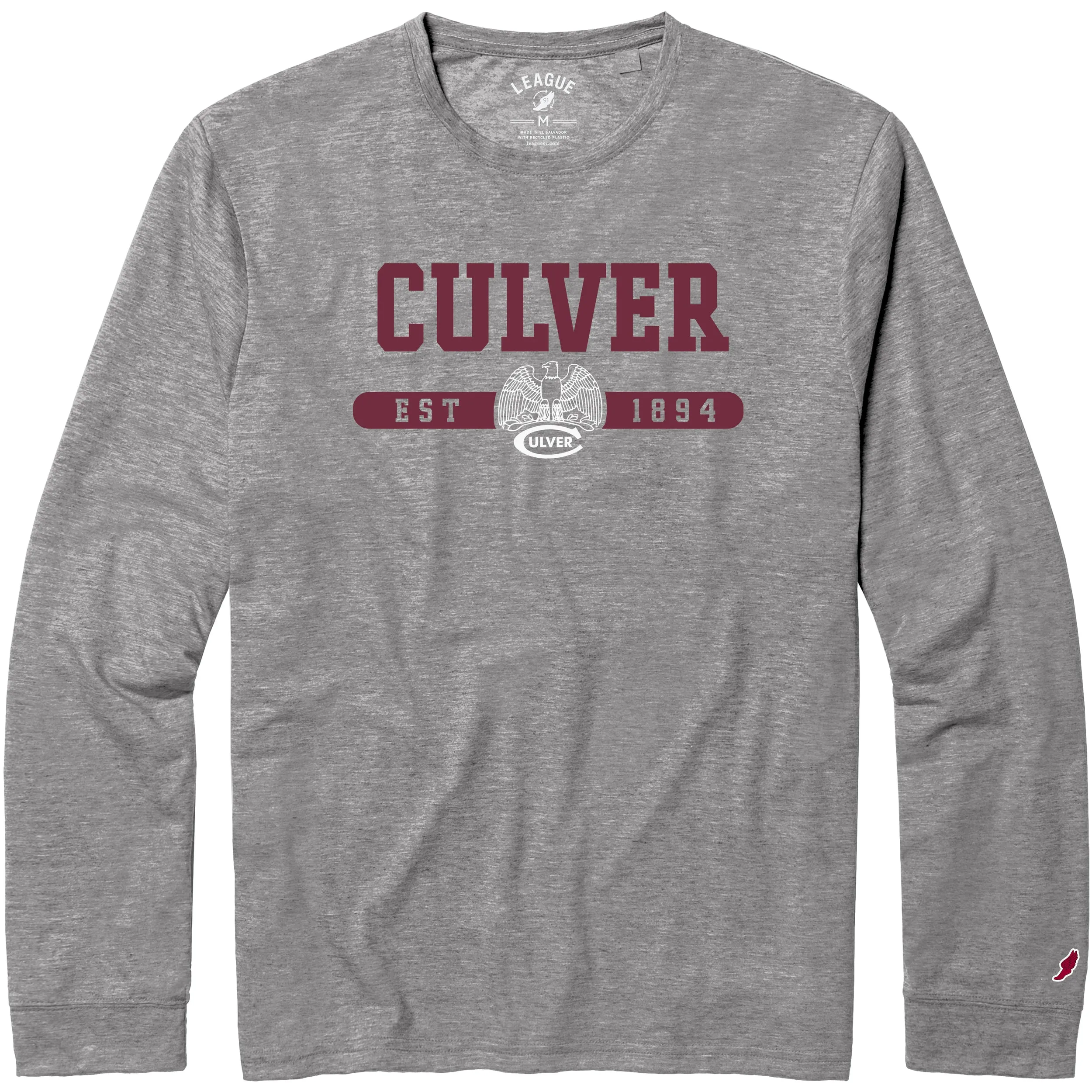 Eagle - C Reclaim Long Sleeve Tee - Graphite Classic Chic