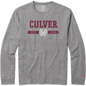 Eagle - C Reclaim Long Sleeve Tee - Graphite Classic Chic