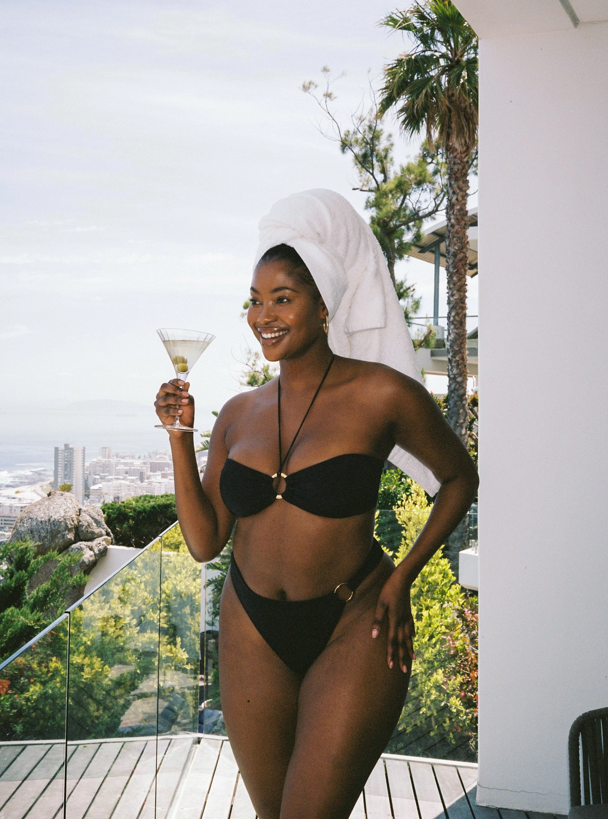 Soft Touch Acapulco Bottom - Black