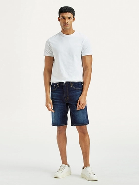 Functional Clothing Men's 541 Mid Indigo Athletic Tapered Fit Mid Rise Shorts