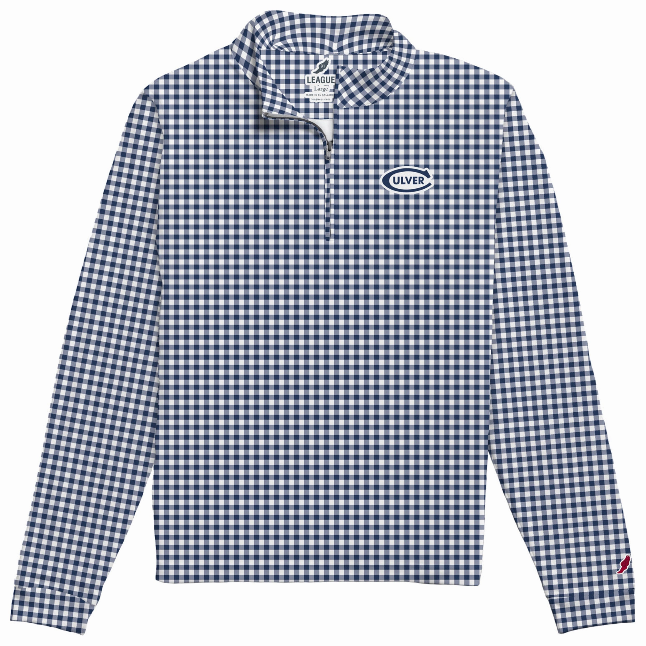 Saturday 1/4 Zip sock accents