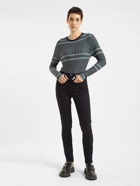 Basic Layers Simple Touch Women's 721 Navy Blue Skinny Fit High Rise Jeans