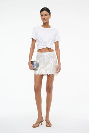 Plus size option Light Fabric SUPERNOVA SKIRT | PEARL