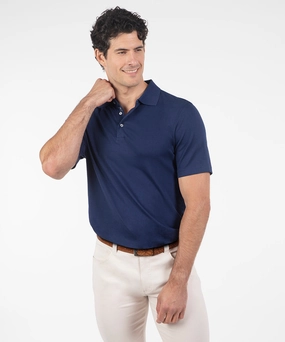 Supreme 100% Cotton Short Sleeve Polo Shirt Simple Layer Athletic Cut