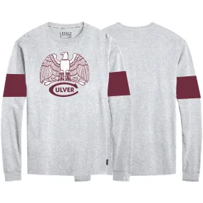 Swell Eagle Long Sleeve Tee - Ash Non Irritating Tags