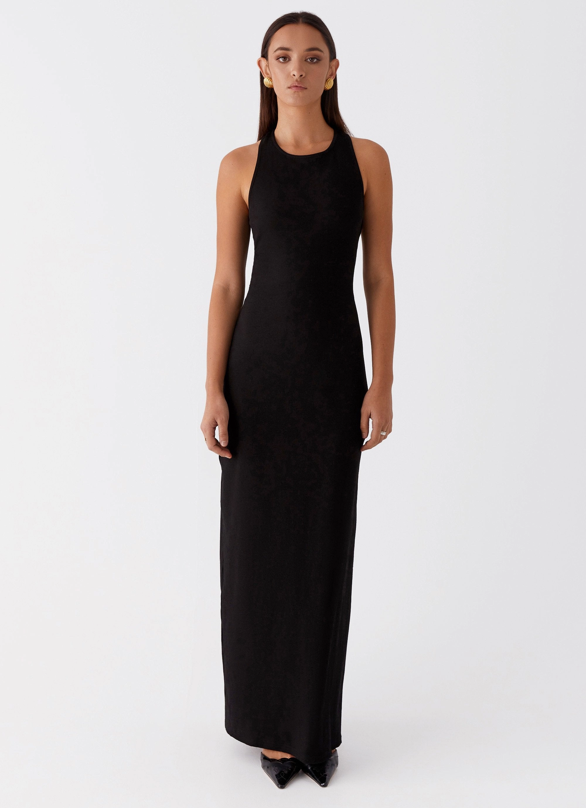 Alice Cut Out Maxi Dress - Black Everyday-Comfort