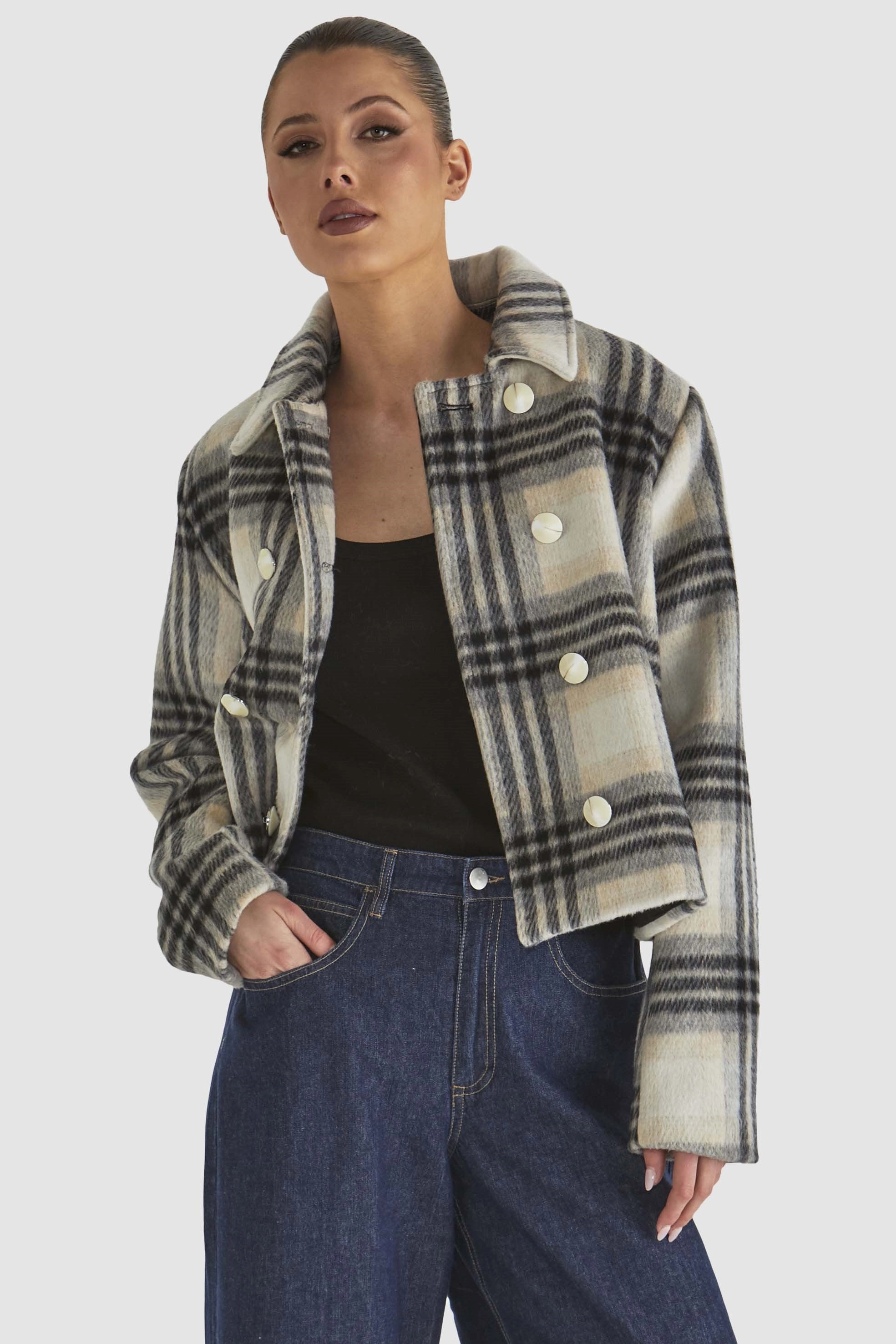 Reflective Safety Accents Fate Peaceful Jacket Check