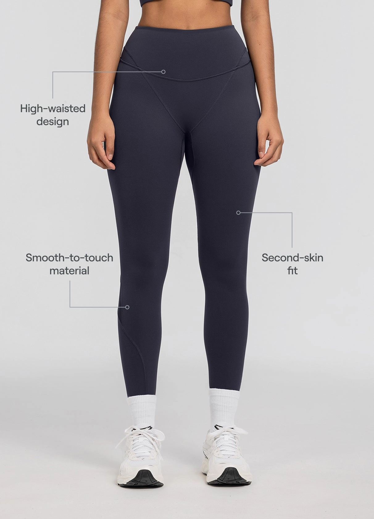 Studio Essential Smart Design High-Stretch Performance Leggings