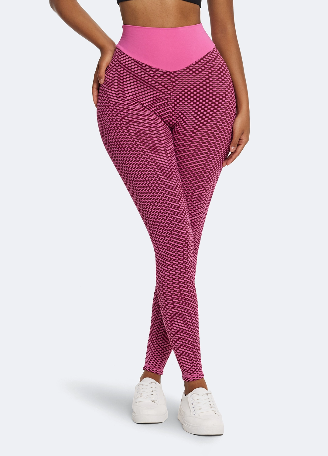 All Purpose Soft and Supportive Textured Scrunch Leggings