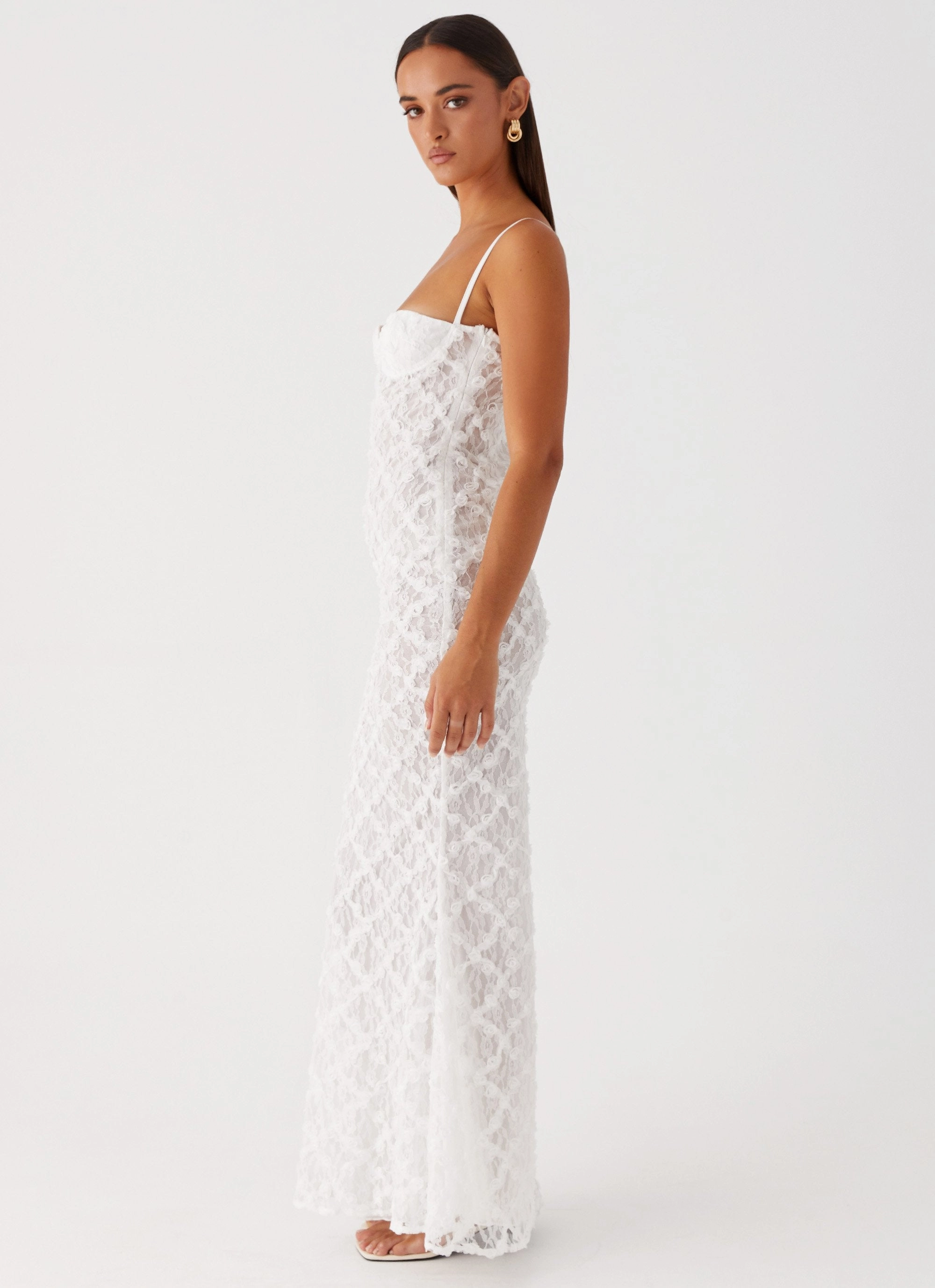Weekend Edge Fall Go That Girl Maxi Dress - White
