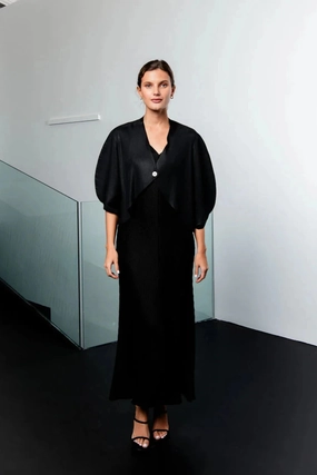 Recycled Polyester Blend Alquema - AB1076 Nightfall Bolero