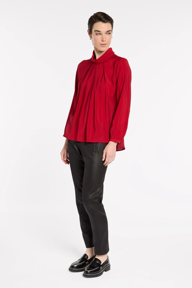 No Roll Collar Technology Essential City Look Marco Polo - YTMP8276 Waxed Coated Jean