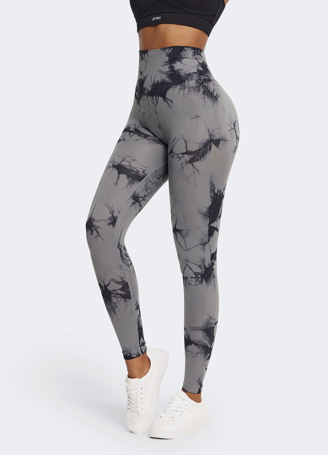 For Adults Home Lounge Tie Dye Leggings with Push-Up
