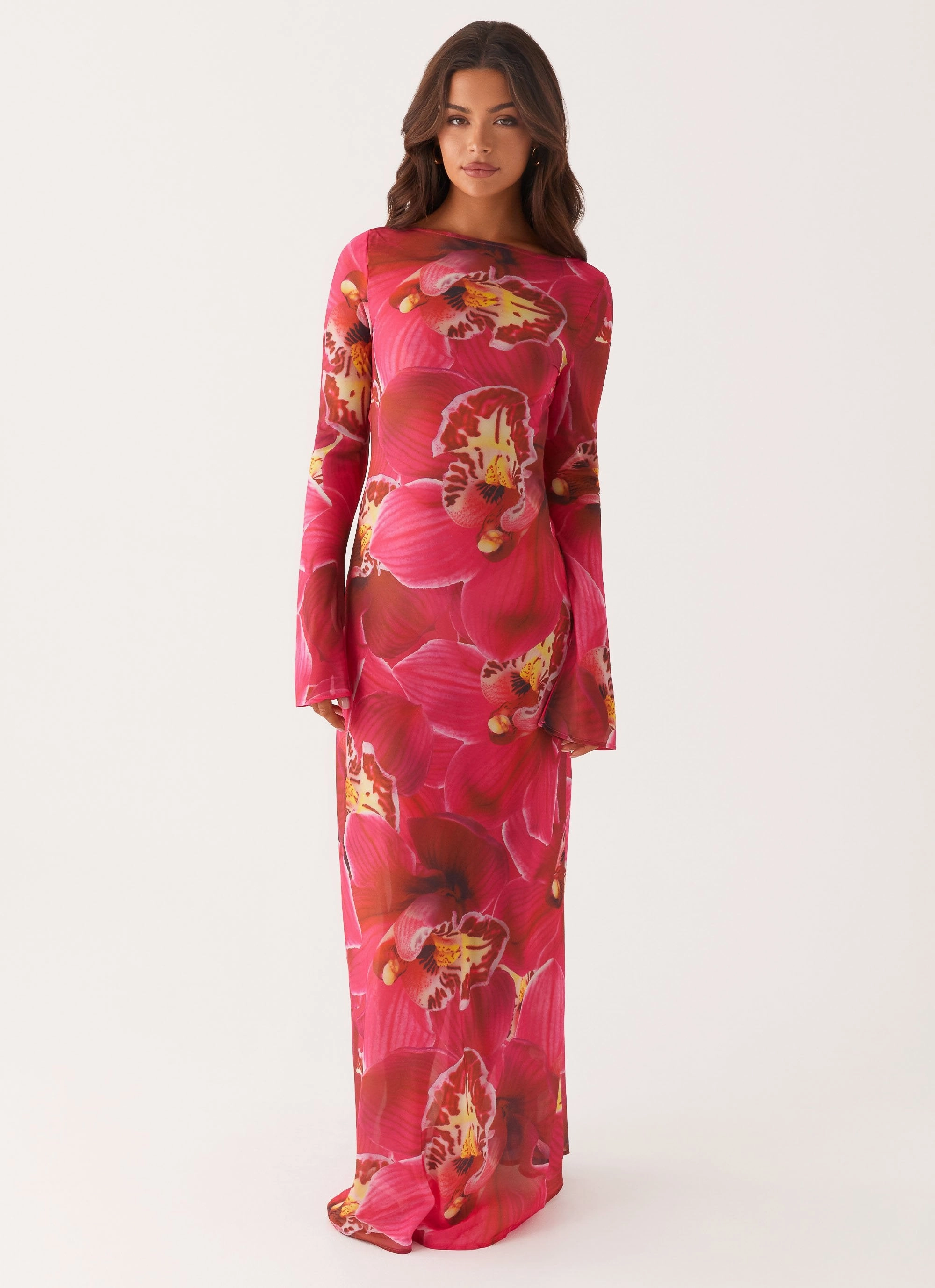 Comfortable Style Lorde Maxi Dress - Orchid Pink