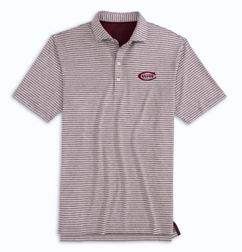 Weekend Layer Johnnie O 3 Clipperr Polo - Maroon