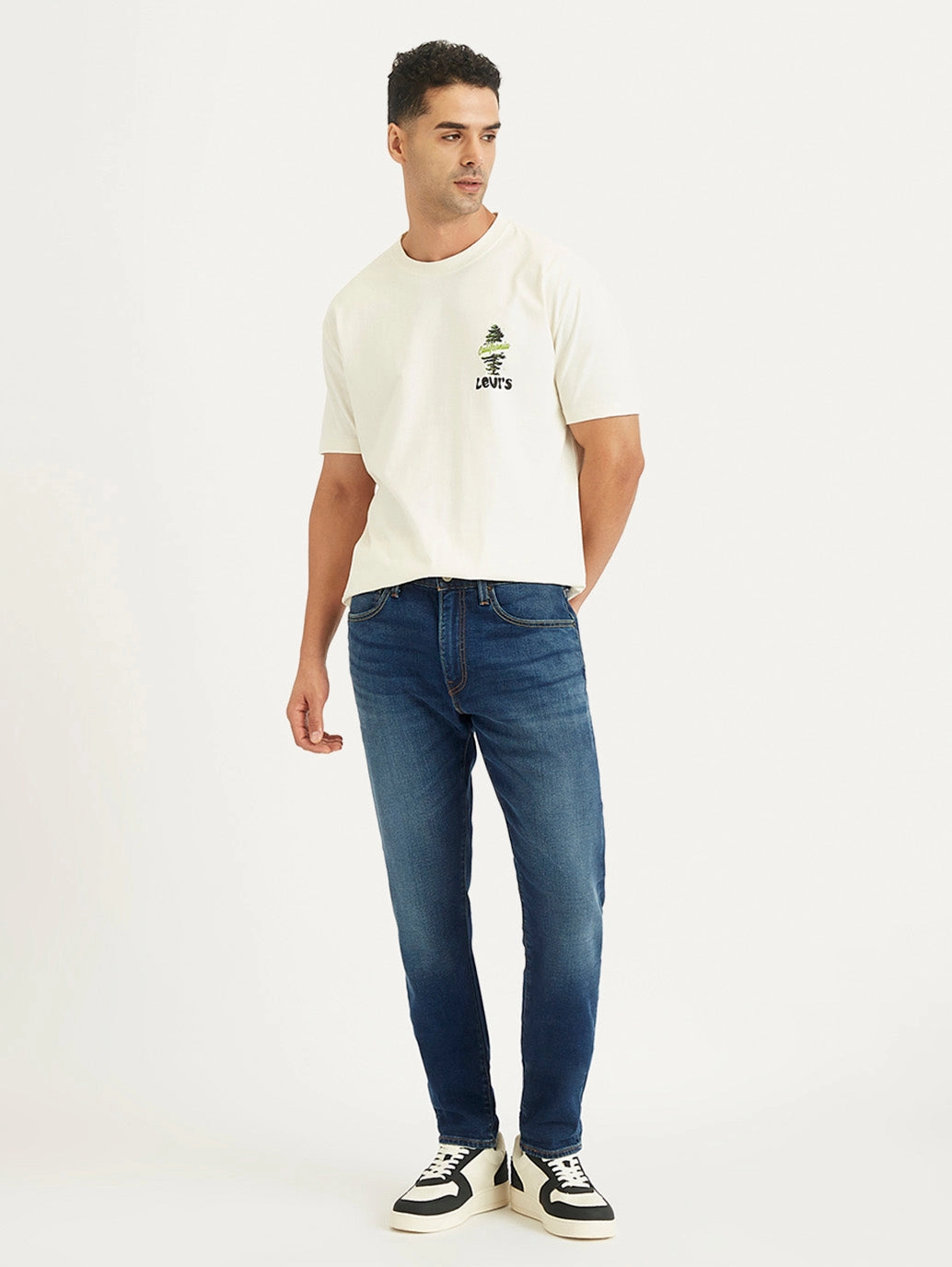 Breathable Travel Outfit Brunch Outfit Durable Athlete Fit Travel Outfit Men's 512 Blue Slim Tapered Fit Mid Rise Jeans