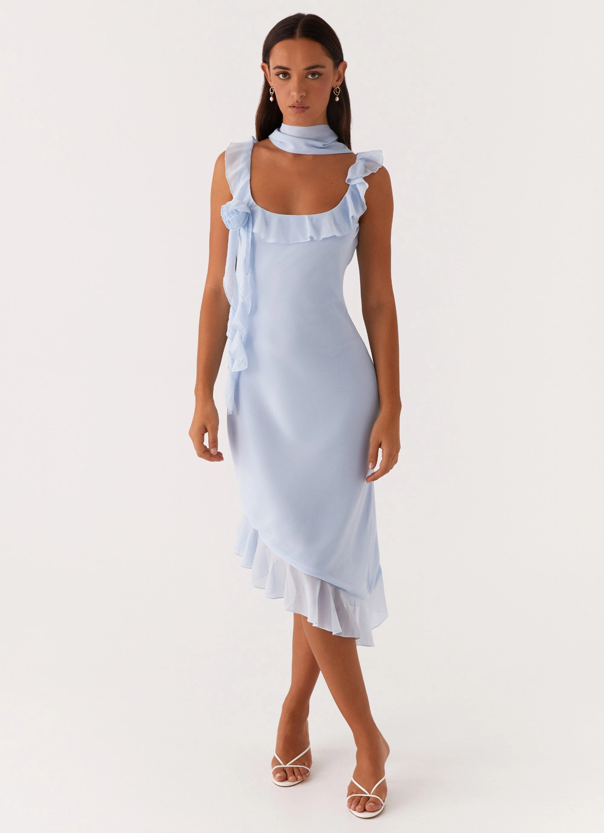 City Ready Fariday Midi Dress - Blue