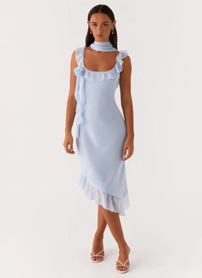 City Ready Fariday Midi Dress - Blue