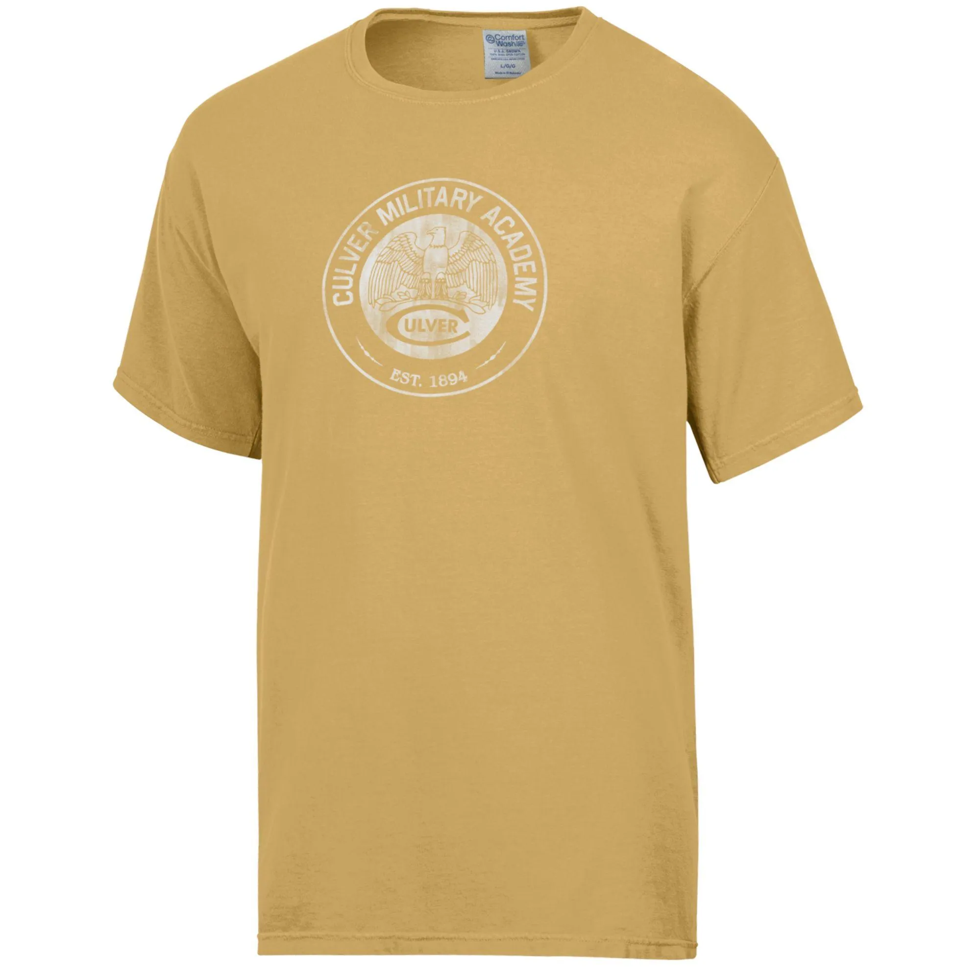 Troop Comfort Wash Short Sleeve Tee -  Artisan Gold Multi Purpose Wear Circular Knit Design