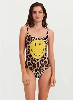 Soft Touch Textile U Neck One Piece