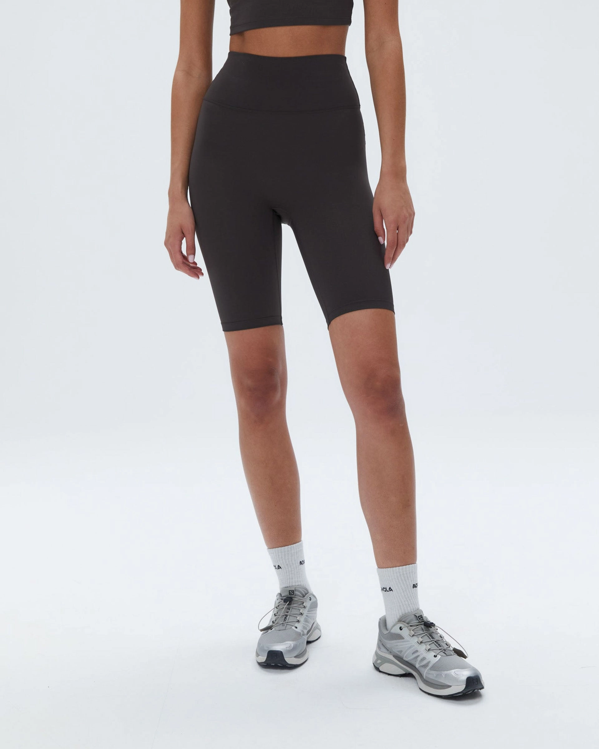 Chill Fit Design Stretch Layers Ultimate Bike Shorts - Coffee Bean