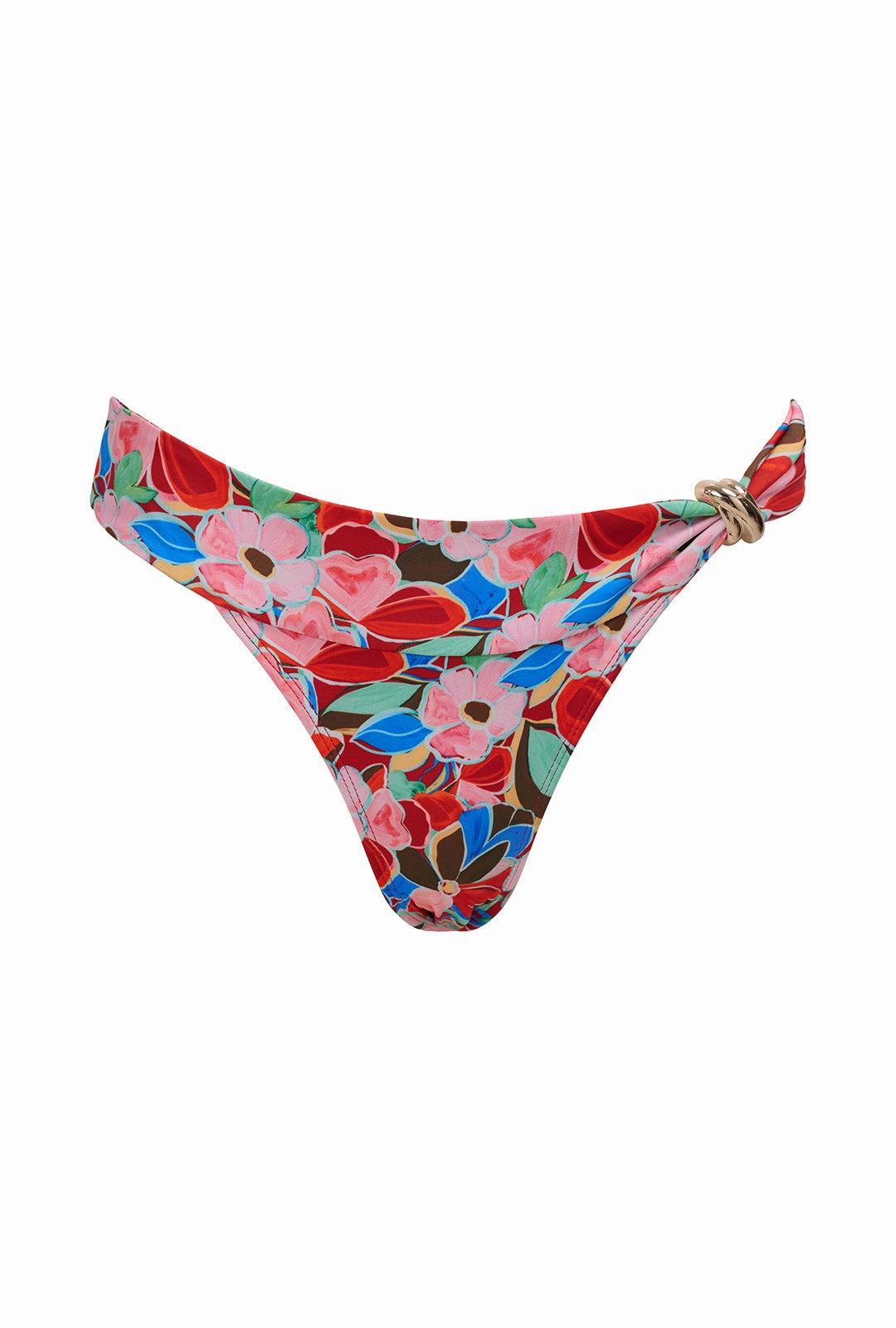 Formentera Bottom - Retro Bloom Print Coastal Swim Beach Moments