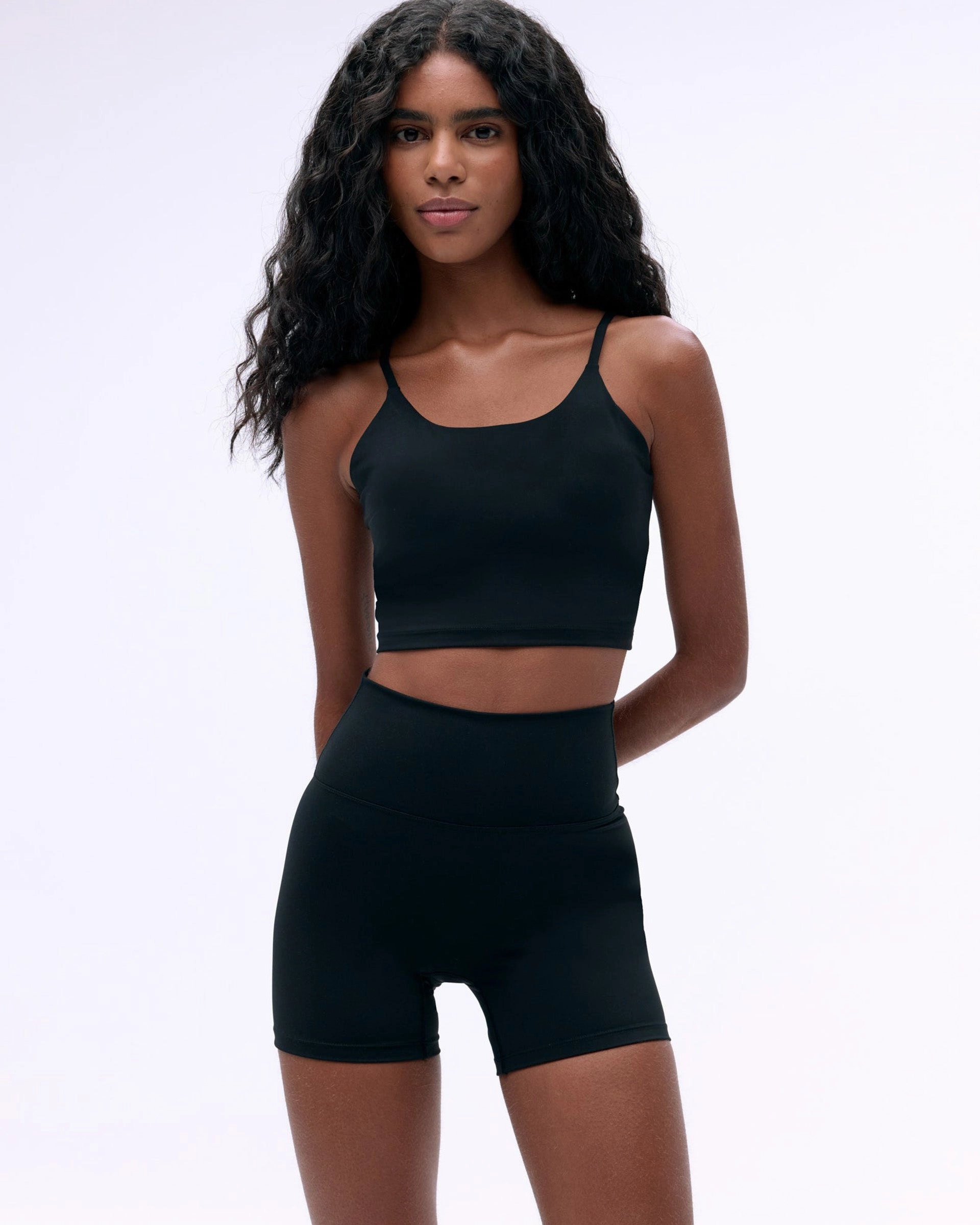 All Day Comfort Flex Wear Ultimate Ultra Crop Short - Black