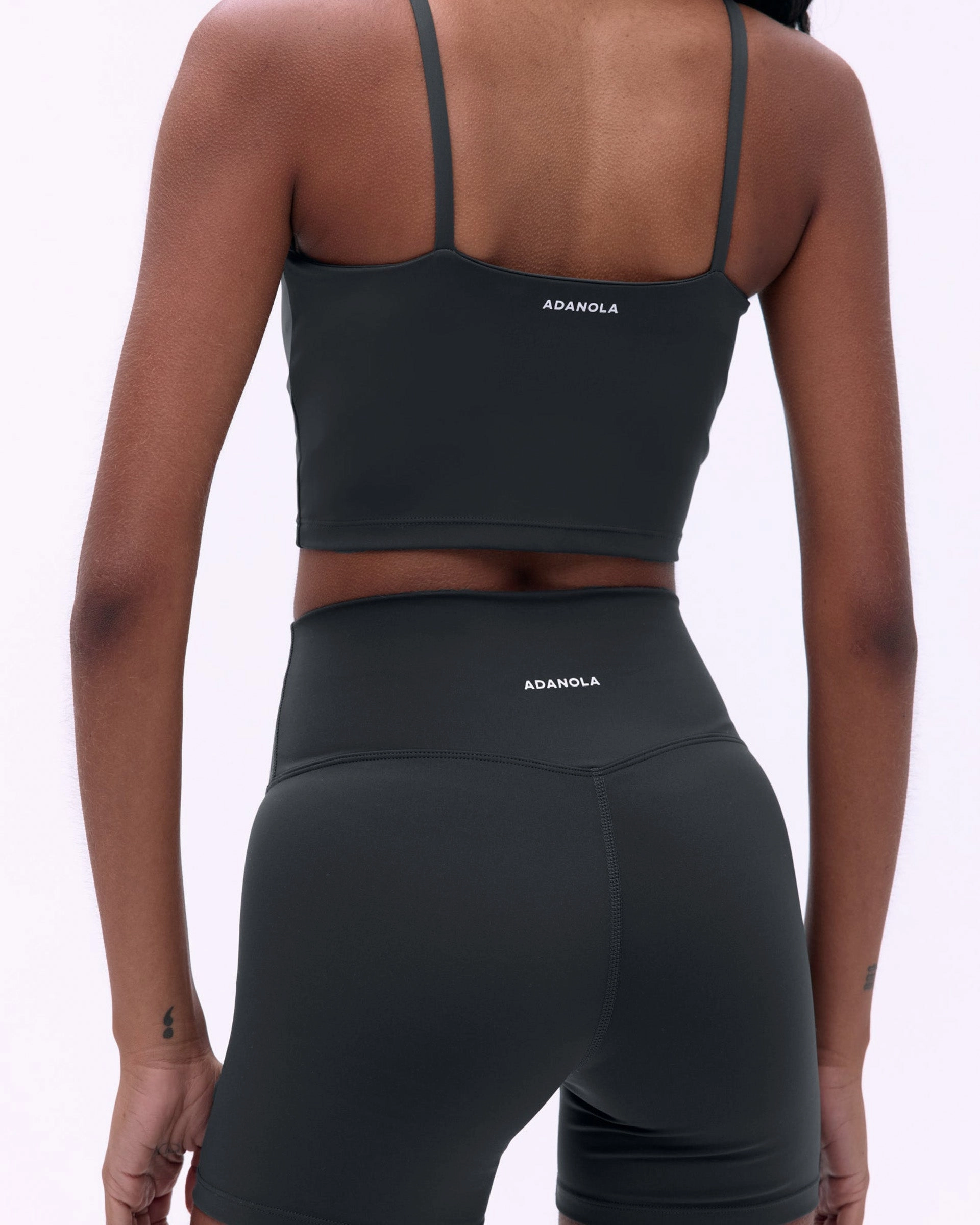 Ultimate Ultra Crop Shorts - Graphite Grey hypoallergenic material