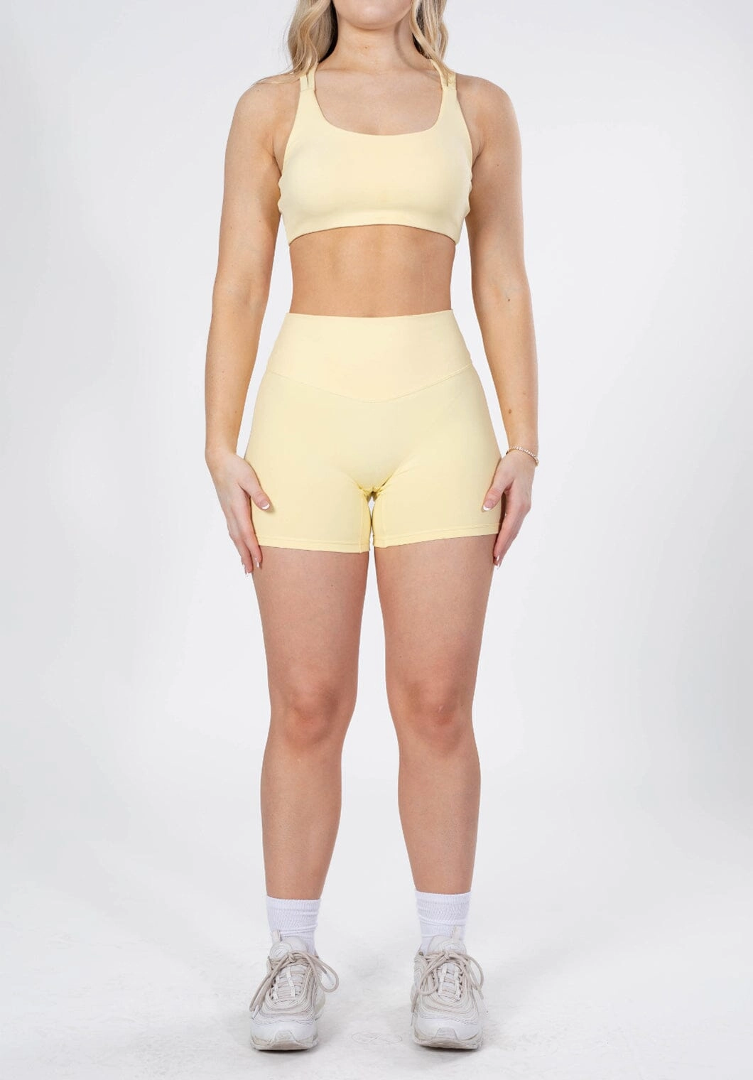 UltraLux Curve Contour Sculptseam? Short Lemon Drop Yoga wear