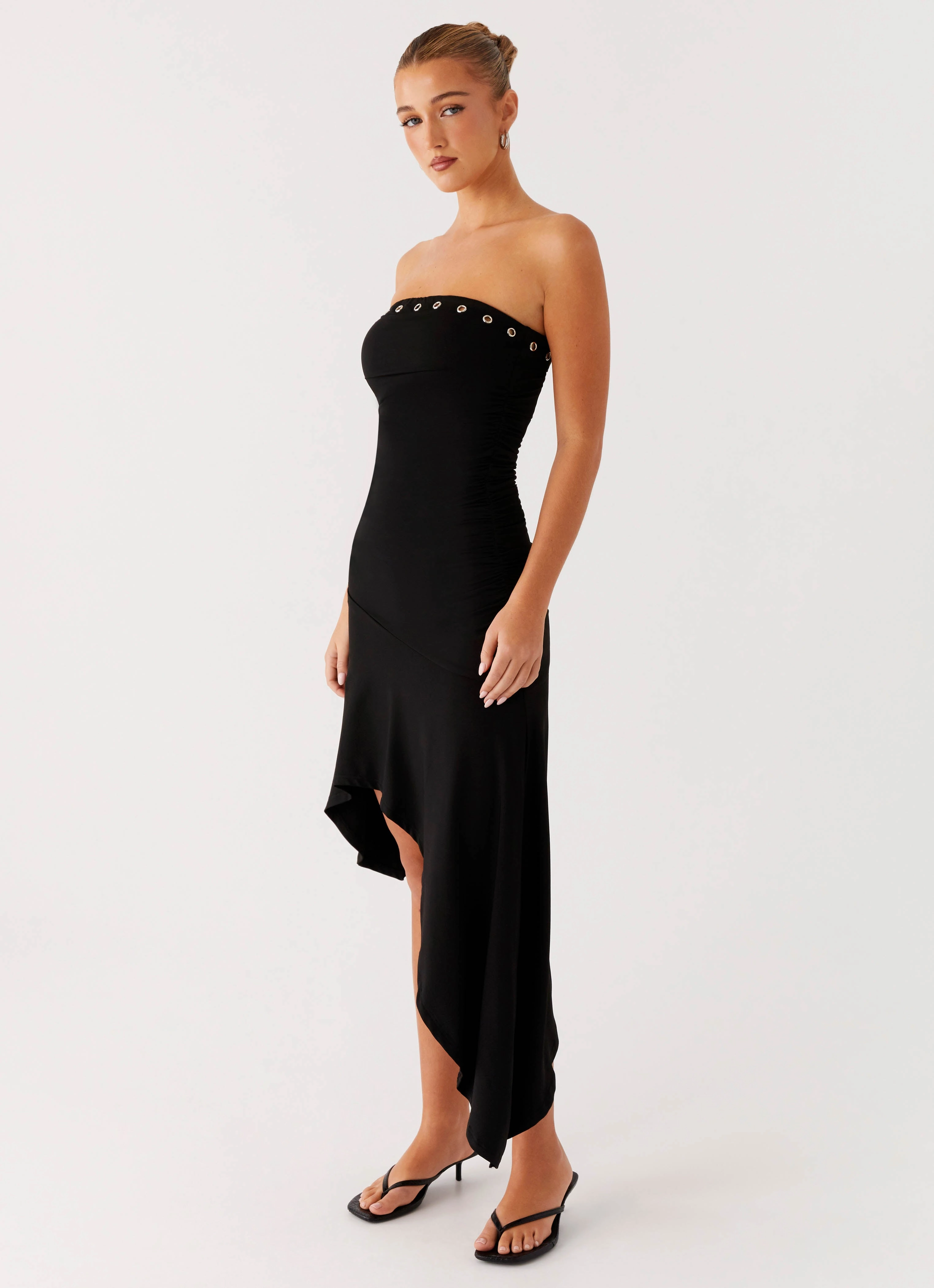 Unapologetic Midi Dress - Black Euro Touch