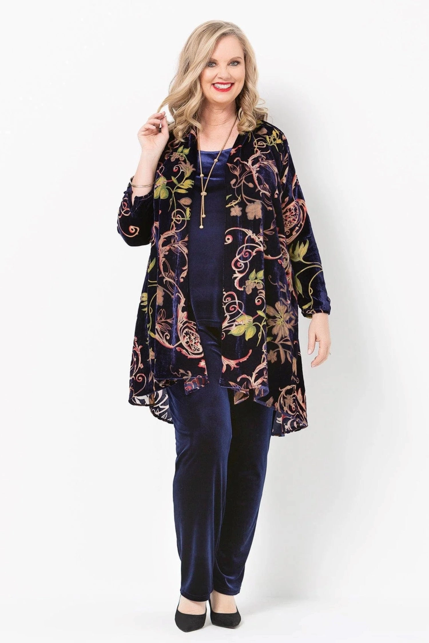 Swish - 34063 Pageantry Coat Sporty Touch Compression Fit Design