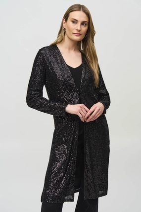 Joseph Ribkoff - 244925 Sequin Cover Up Flex Fit Design