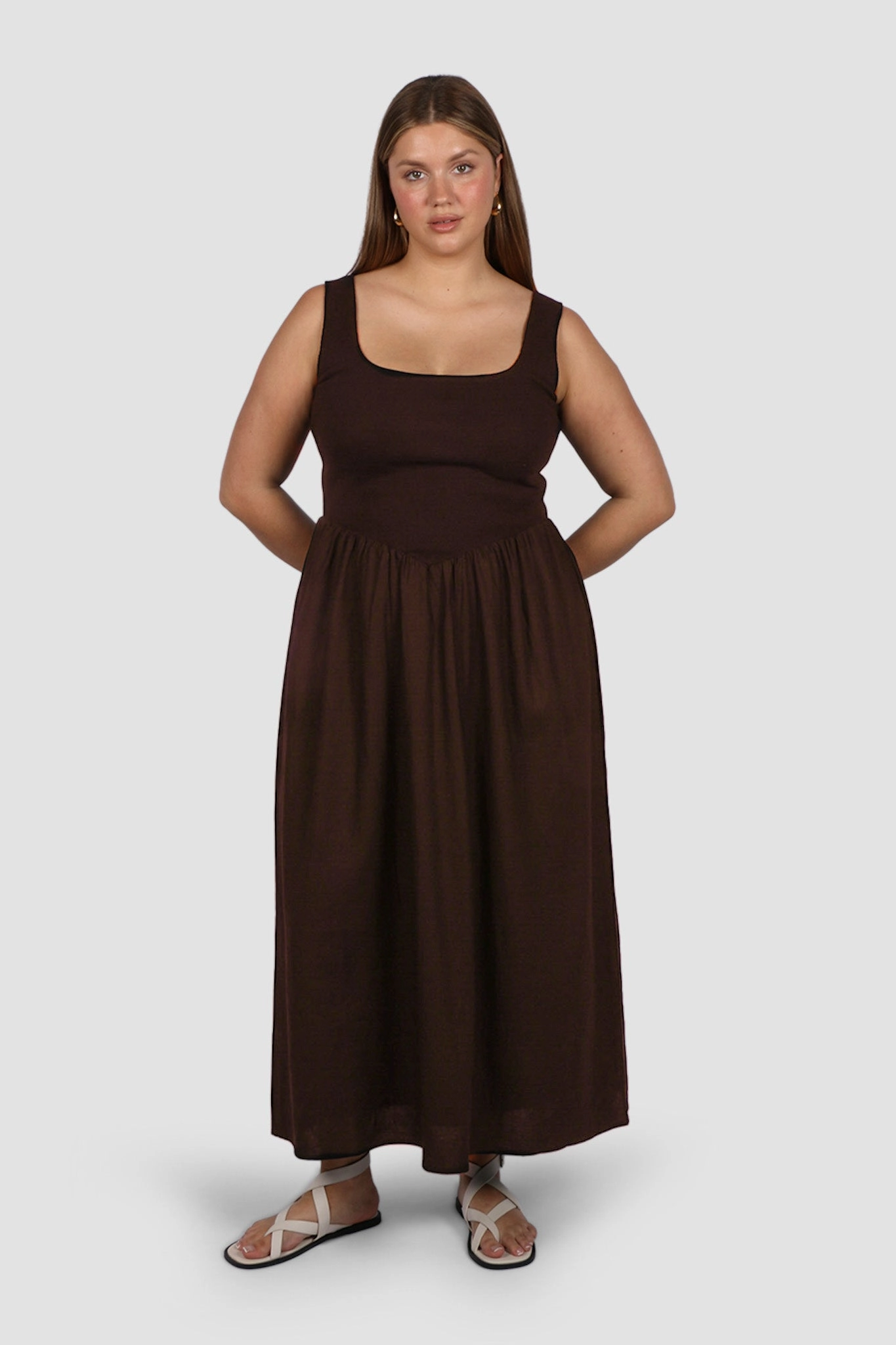 MYRA DRESS CHOCOLATE Daily Casual