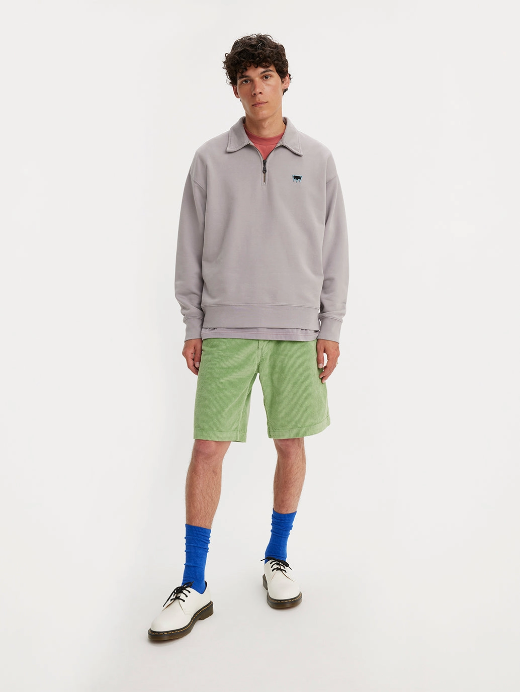 Men's Green Slim Fit Shorts Plus Size