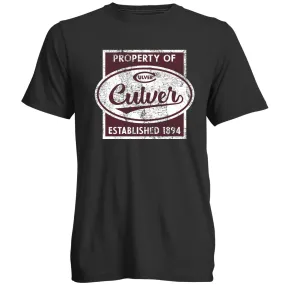 Culver Vintage Go To Tee - Black Heather NoSideSeam Versatile and Comfortable