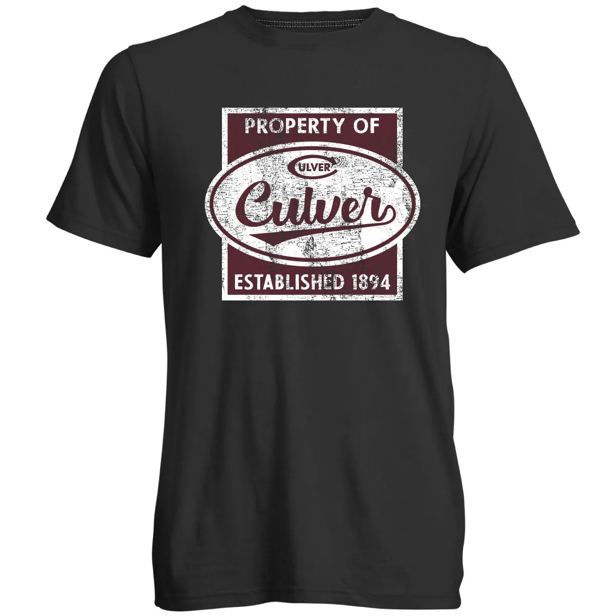 Culver Vintage Go To Tee - Black Heather NoSideSeam Versatile and Comfortable