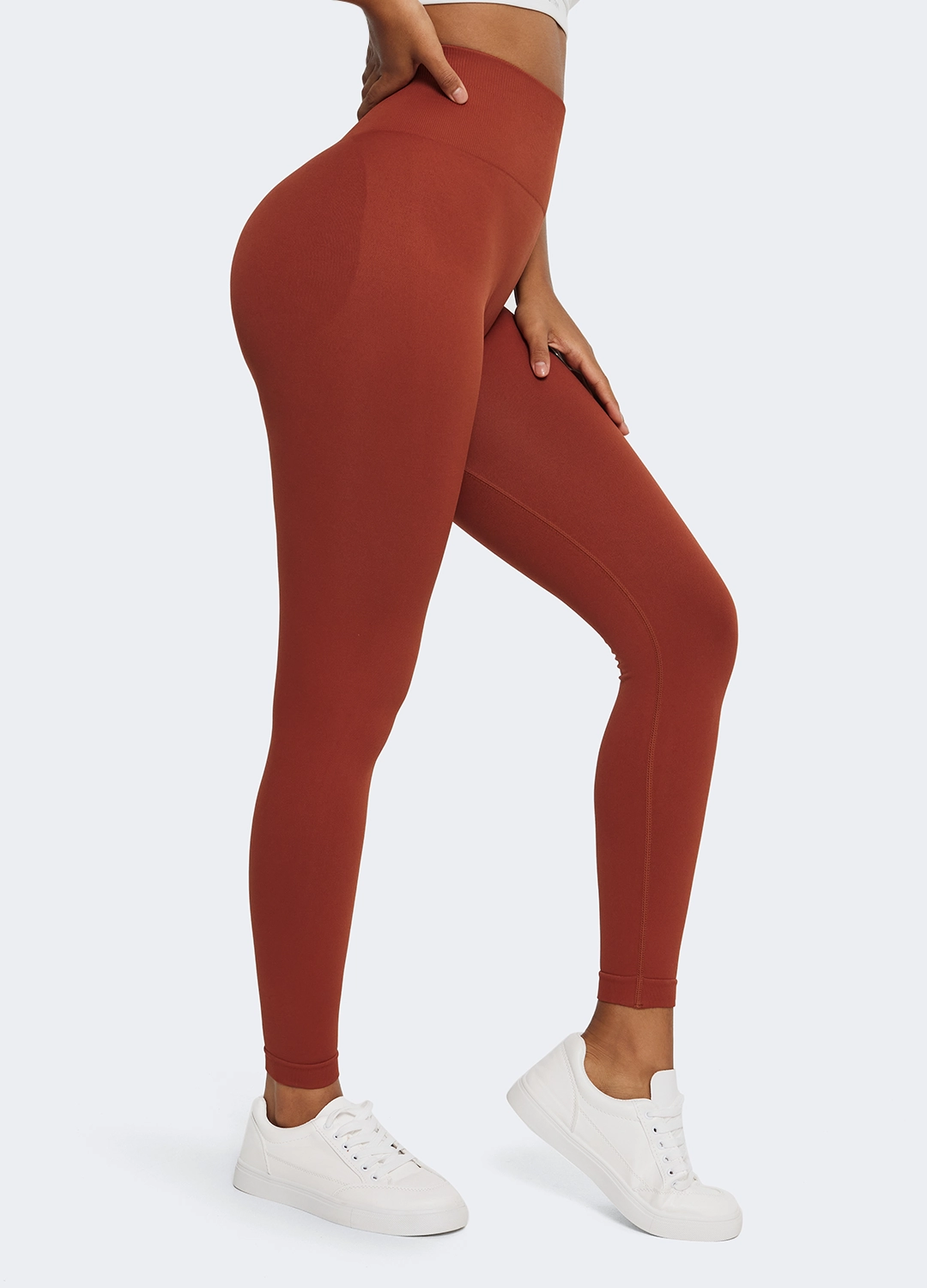 Comfort Seeker Soft Touch Daily Style V-Back Scrunch Leggings