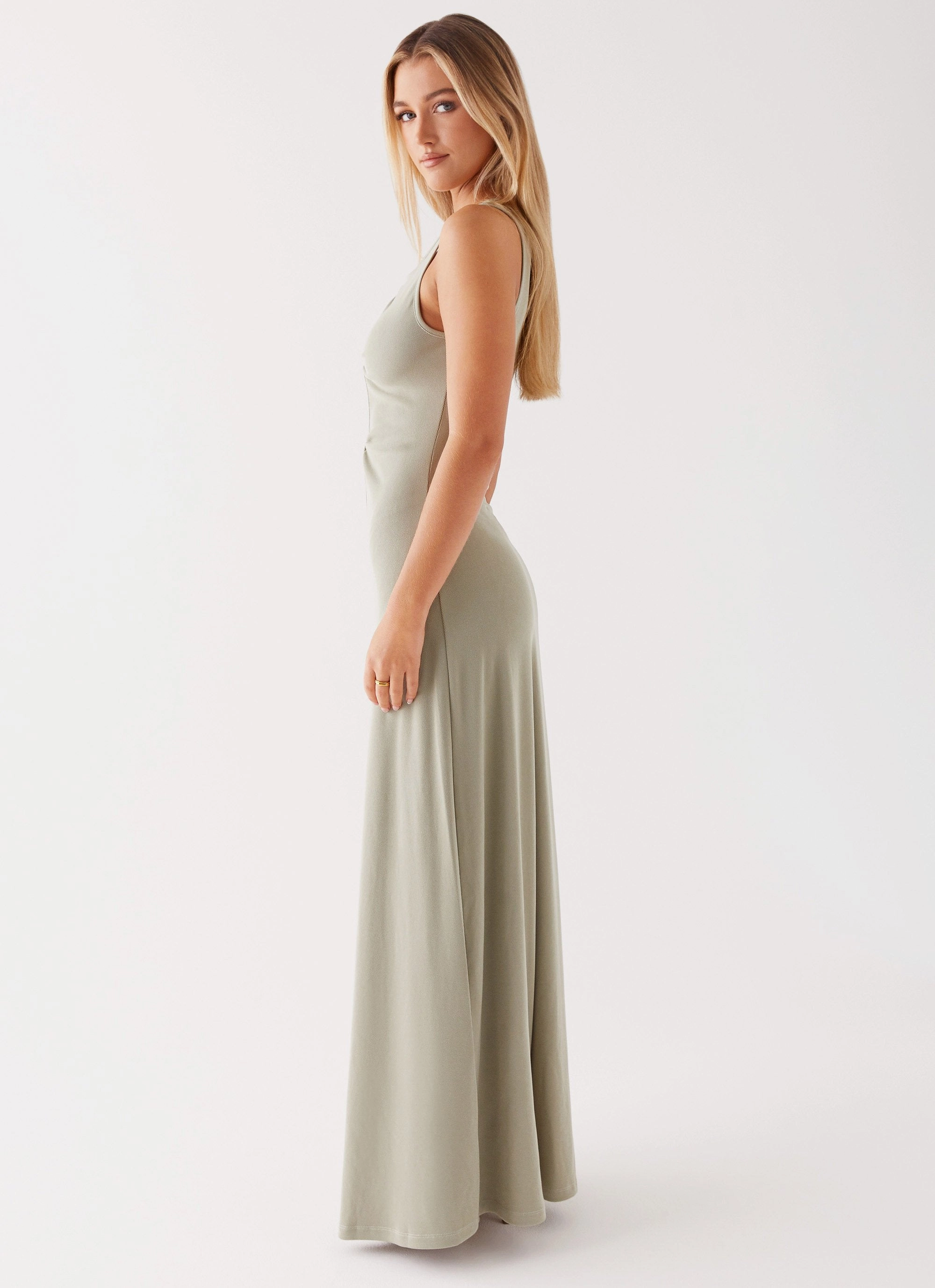 Fresh Glow Valli Maxi Dress - Sage